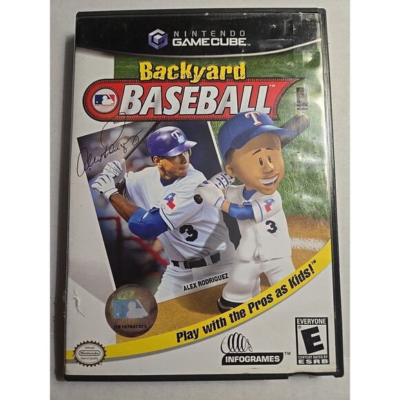 Nintendo Other - Backyard Baseball (Nintendo GameCube, 2003) Complete CIB Authentic Rare - Tested